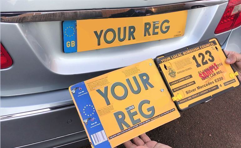 Private Hire Taxi Plate Renewal